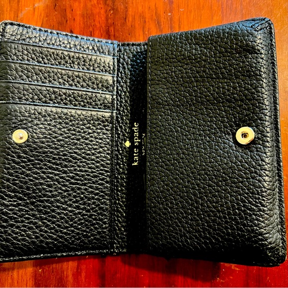Kate spade black wallet - Picture 2 of 2